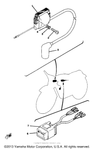 YZ80F Электрика