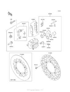  Передний тормоз