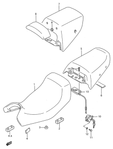 GSX600 Пружина