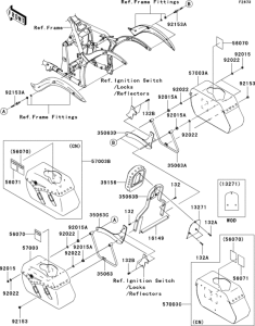 VN900 Saddlebags(d6f-d9f)