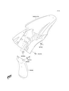  Заднее крыло