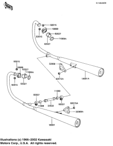 KZ1000 Глушитель