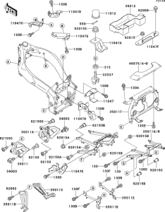 ZX750 Electro bracket(1 / 2)