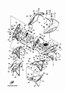 MT09TRA Обтекатели