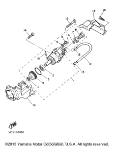 PW50J1 Масляный насос