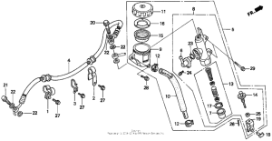  Задний тормозной цилиндр