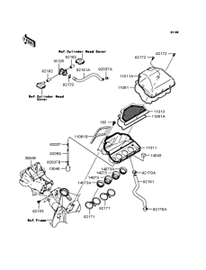 ZX600 Воздушный фильтр