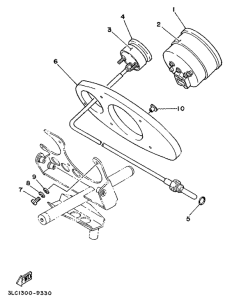 TZ250 Приборы