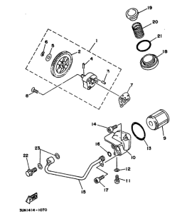 XC150 Масляный насос