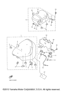XVZ1300AMC Сиденье