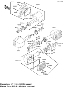 EX305 Поворотники