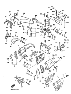 V-MAX12 Боковые обтекатели