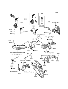 EX650 Замок зажикания