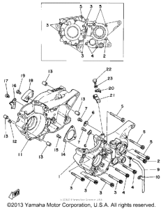 IT425G Картер двигателя