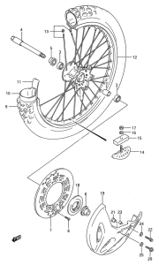 RM250 Transom + tube