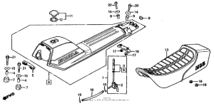 MB5 Fuel tank + seat