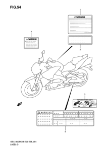 GSX1300BK Honda mark