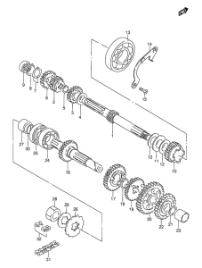 AX115 Трансмиссия