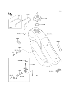  Топливный бак