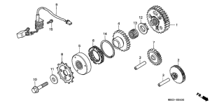 VFR800 Генератор импульсов