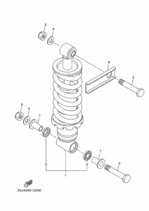 XJ6SA Задняя подвеска
