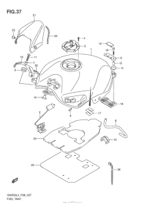 GW250 Топливный бак