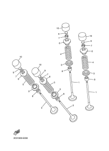 YZF-R6 Клапана