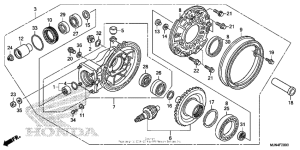 CTX1300 (ABS) Редуктор