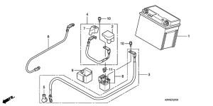 CBR125RW Аккумулятор