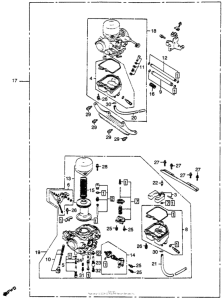 CB450 Карбюратор