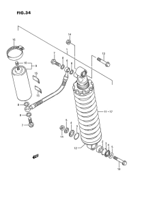 RM80 Задние амортизаторы