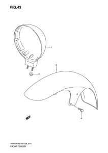 VS800 Переднее крыло