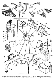 DT125F Электрика