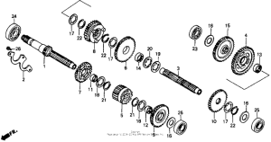 VT1100C Трансмиссия
