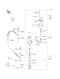  Задний торм цилиндр
