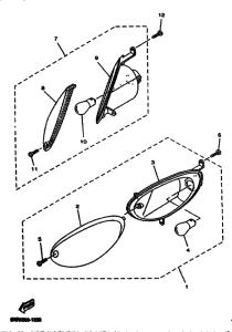 YP125E Проблесковый световой сигнал