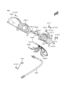 SC150 Спидометр