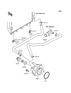 ZX1200 Масляный картер