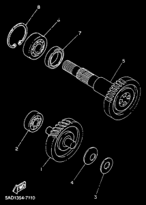 YN50R Трансмиссия