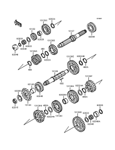 ZX900 Трансмиссия