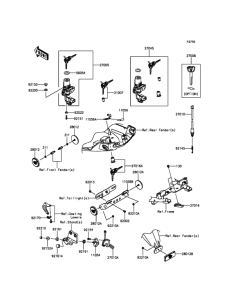 KLZ1000 Замок зажигания