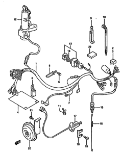 DR350 Жгут проводов