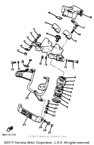XJ550H Управление
