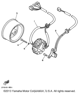 TW200H Генератор
