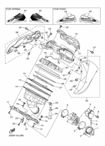 YZ450F Впускная система