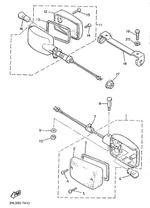 XJ900F Поворотники
