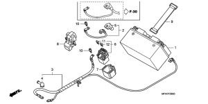 CB1000R Аккумулятор