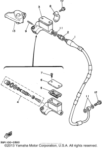  Главный тормозной цилиндр