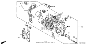  Передний суппорт