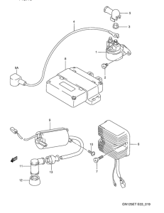 GN125 Equipo electrico